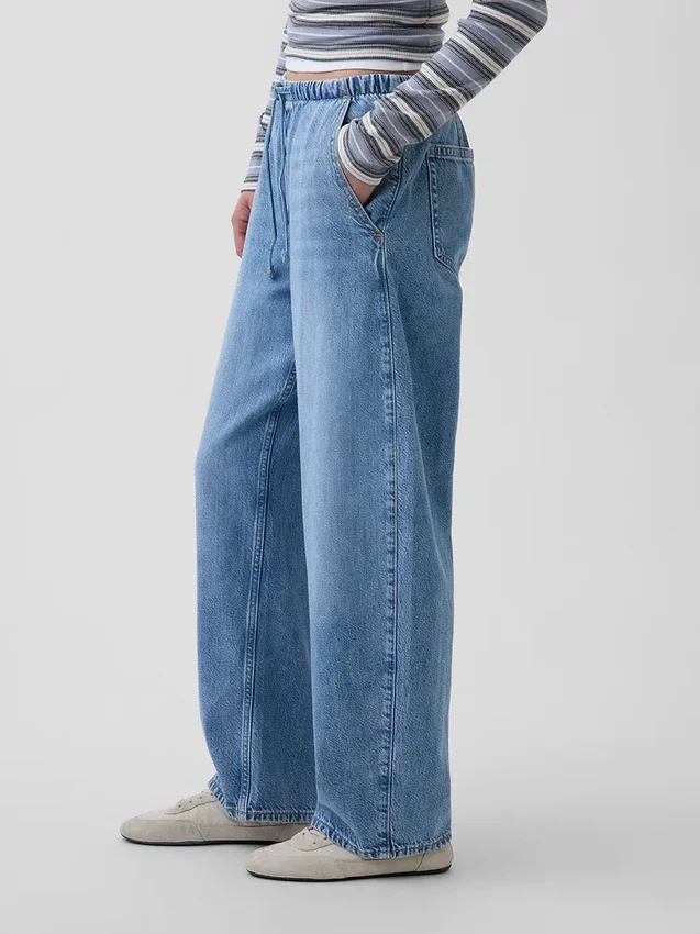 Jeans a vita alta Ultrasoft Easy Barrel