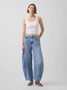 Jeans a vita alta ultrasoft modello Horseshoe