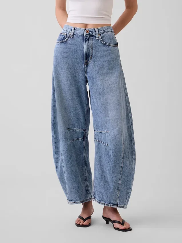 Jeans a vita alta ultrasoft modello Horseshoe