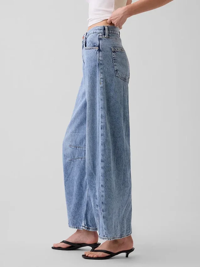 Jeans a vita alta ultrasoft modello Horseshoe