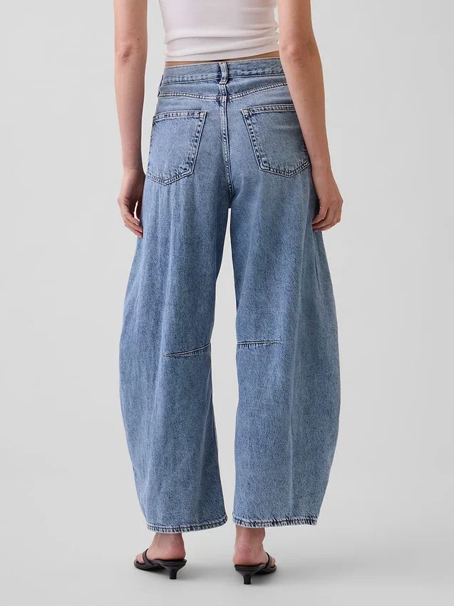 Jeans a vita alta ultrasoft modello Horseshoe