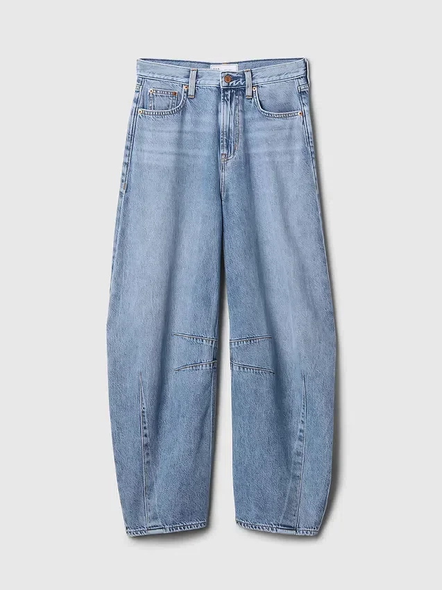 Jeans a vita alta ultrasoft modello Horseshoe
