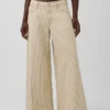 Jeans a vita bassa a righe extra larghi