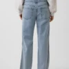 Jeans a vita bassa anni ’90 con striscia laterale e vestibilità ampia