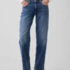 Jeans a vita bassa e dal taglio ampio in stile anni ’90