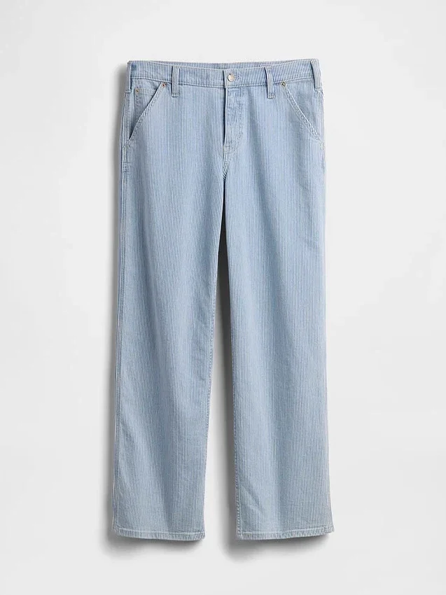 Jeans a vita bassa e dal taglio ampio in stile anni ’90