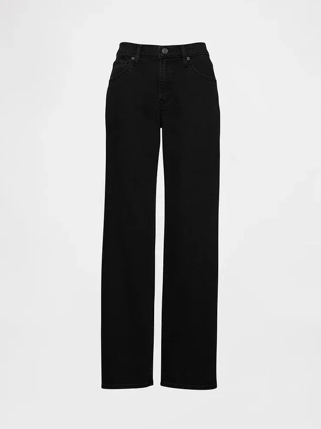 Jeans a vita bassa e dal taglio ampio in stile anni ’90