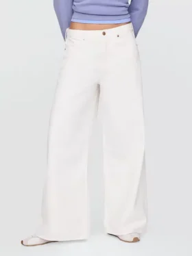 Jeans a vita bassa extra larghi