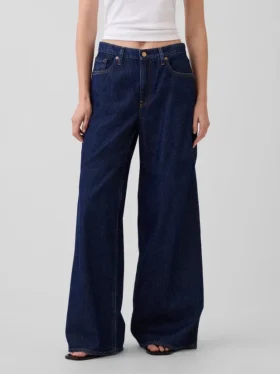 Jeans a vita bassa extra larghi