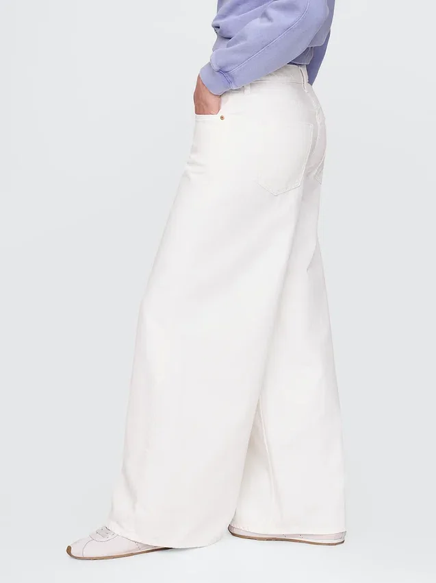 Jeans a vita bassa extra larghi