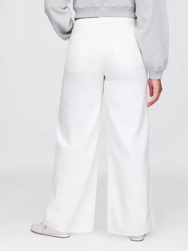 Jeans a vita bassa extra larghi