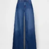 Jeans a vita bassa extra larghi
