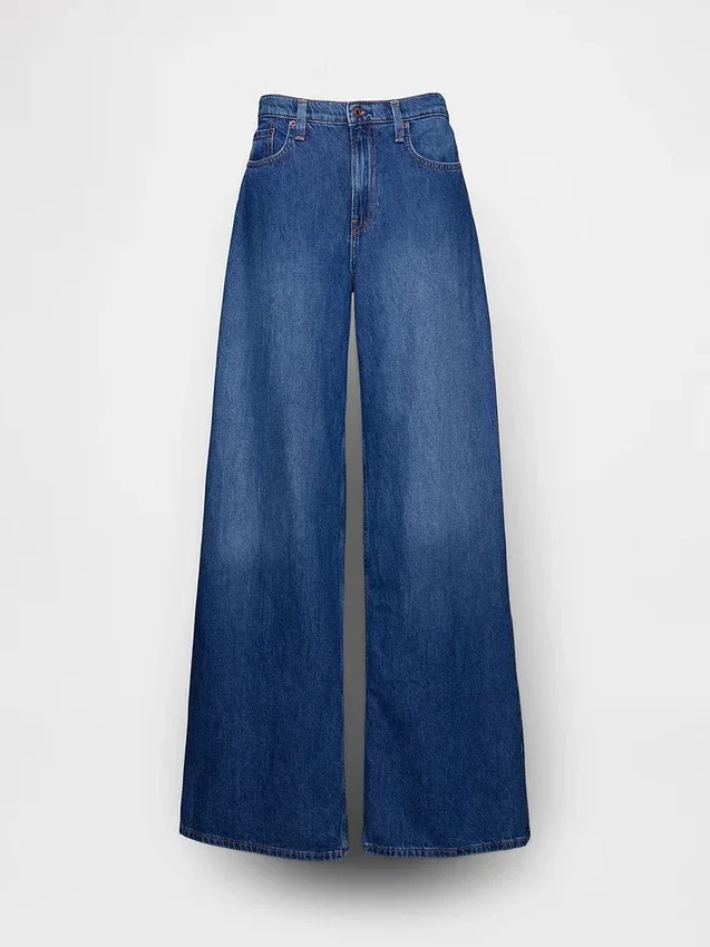 Jeans a vita bassa extra larghi