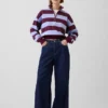 Jeans a vita bassa extra larghi