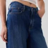 Jeans a vita bassa extra larghi