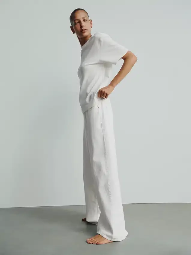 Jeans a vita bassa extra larghi