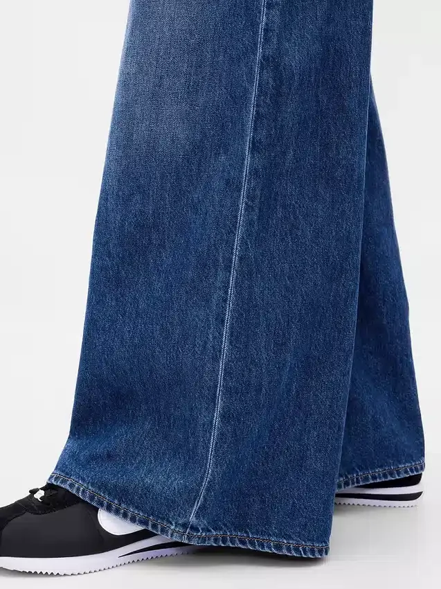Jeans a vita bassa extra larghi