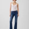 Jeans a vita bassa, lunghi e slim