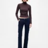 Jeans a vita bassa, lunghi e slim