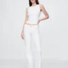 Jeans a vita bassa, lunghi e slim