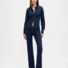 Jeans a vita bassa, lunghi e slim