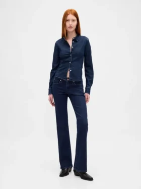 Jeans a vita bassa, lunghi e slim