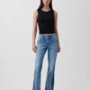 Jeans a vita bassa, lunghi e slim