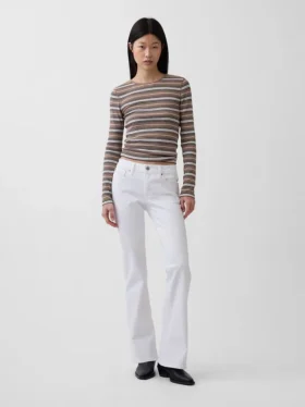 Jeans a vita bassa, lunghi e slim