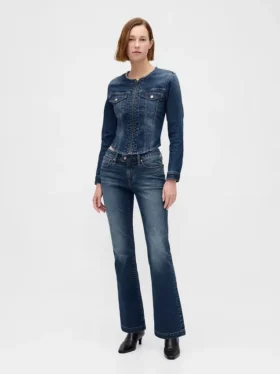 Jeans a vita bassa, lunghi e slim