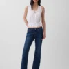 Jeans a vita bassa, lunghi e slim