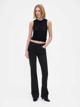 Jeans a vita bassa, lunghi e slim
