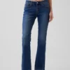 Jeans a vita bassa, lunghi e slim