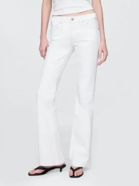 Jeans a vita bassa, lunghi e slim