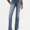 Jeans a vita bassa, lunghi e slim