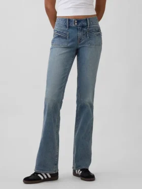 Jeans a vita bassa, lunghi e slim