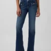 Jeans a vita bassa, lunghi e slim
