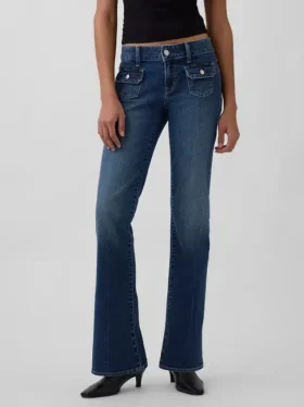 Jeans a vita bassa, lunghi e slim