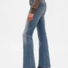 Jeans a vita bassa, lunghi e slim