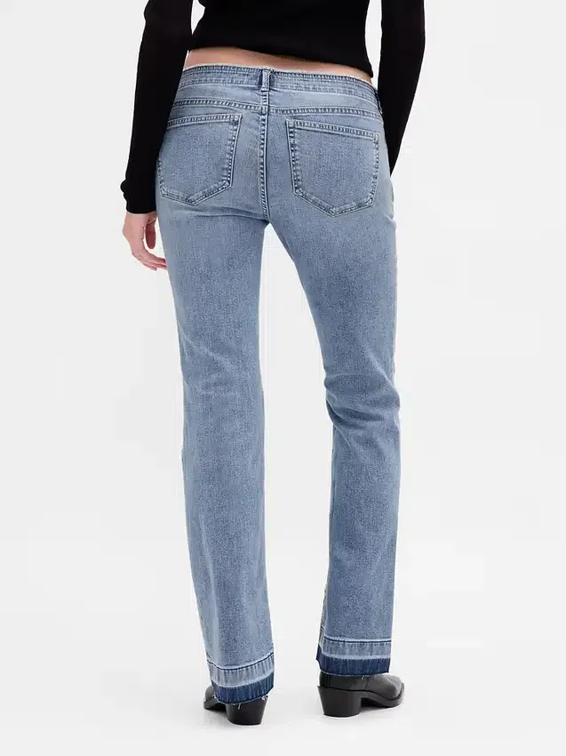 Jeans a vita bassa, lunghi e slim