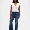 Jeans a vita bassa, lunghi e slim