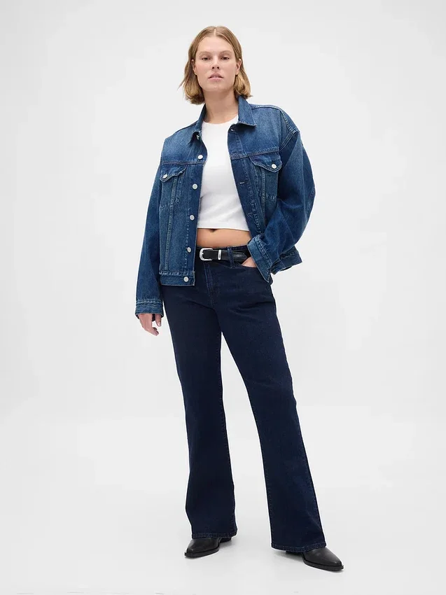 Jeans a vita bassa, lunghi e slim
