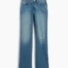Jeans a vita bassa, lunghi e slim
