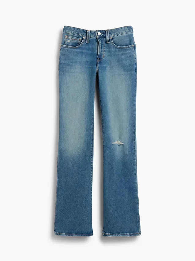 Jeans a vita bassa, lunghi e slim