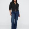 Jeans a vita bassa, lunghi e slim