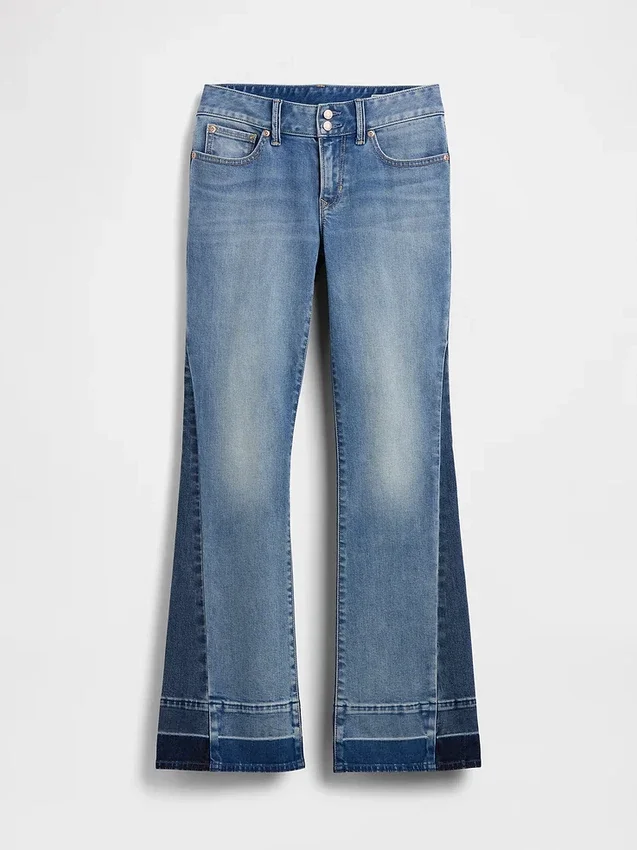 Jeans a vita bassa, lunghi e slim