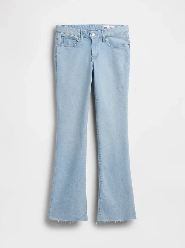 Jeans a vita bassa, lunghi e slim