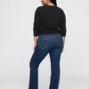 Jeans a vita bassa, lunghi e slim