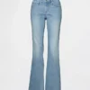 Jeans a vita bassa, lunghi e slim