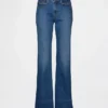 Jeans a vita bassa, lunghi e slim