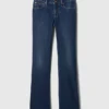 Jeans a vita bassa, lunghi e slim